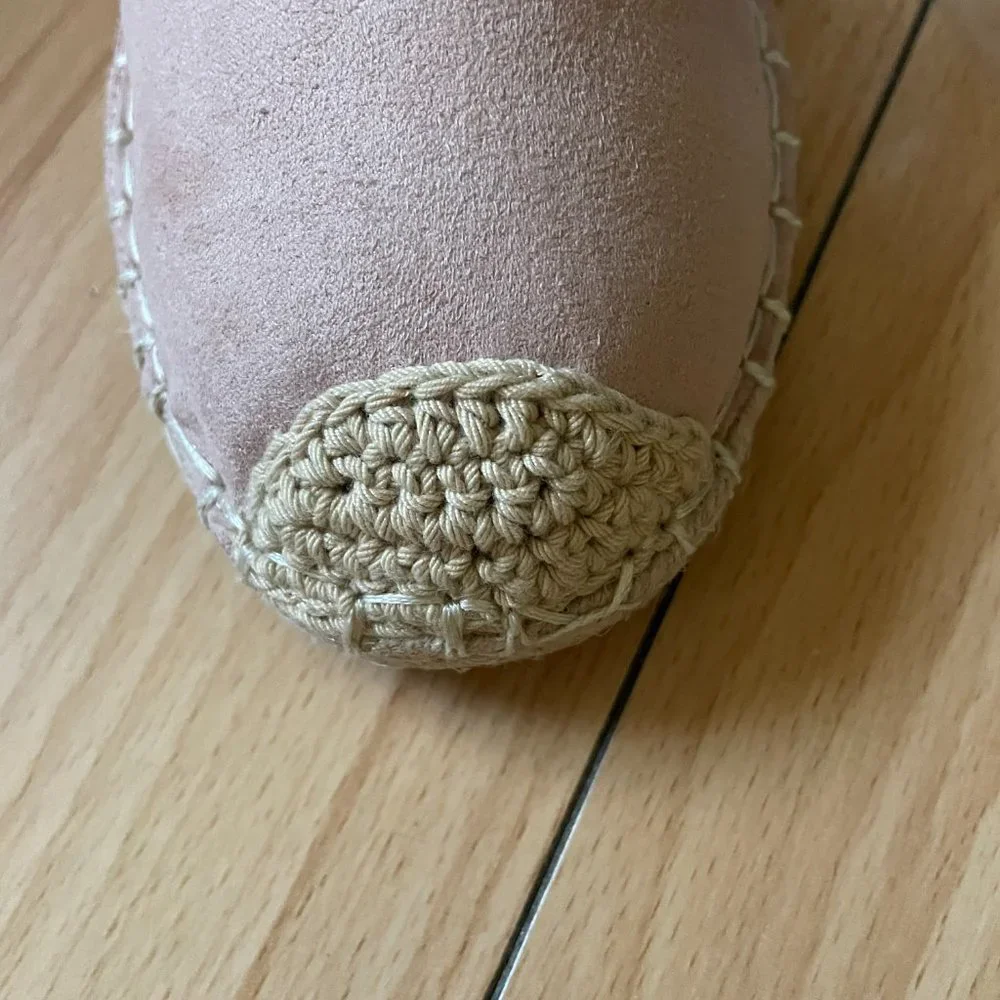 Style & Co. Blush pink Espadrilles with ankle wrap ties